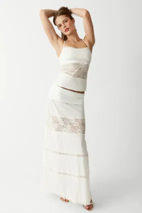 Memphis Lace Maxi Skirt