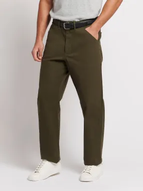 Mens Worker Trousers in Forest Night