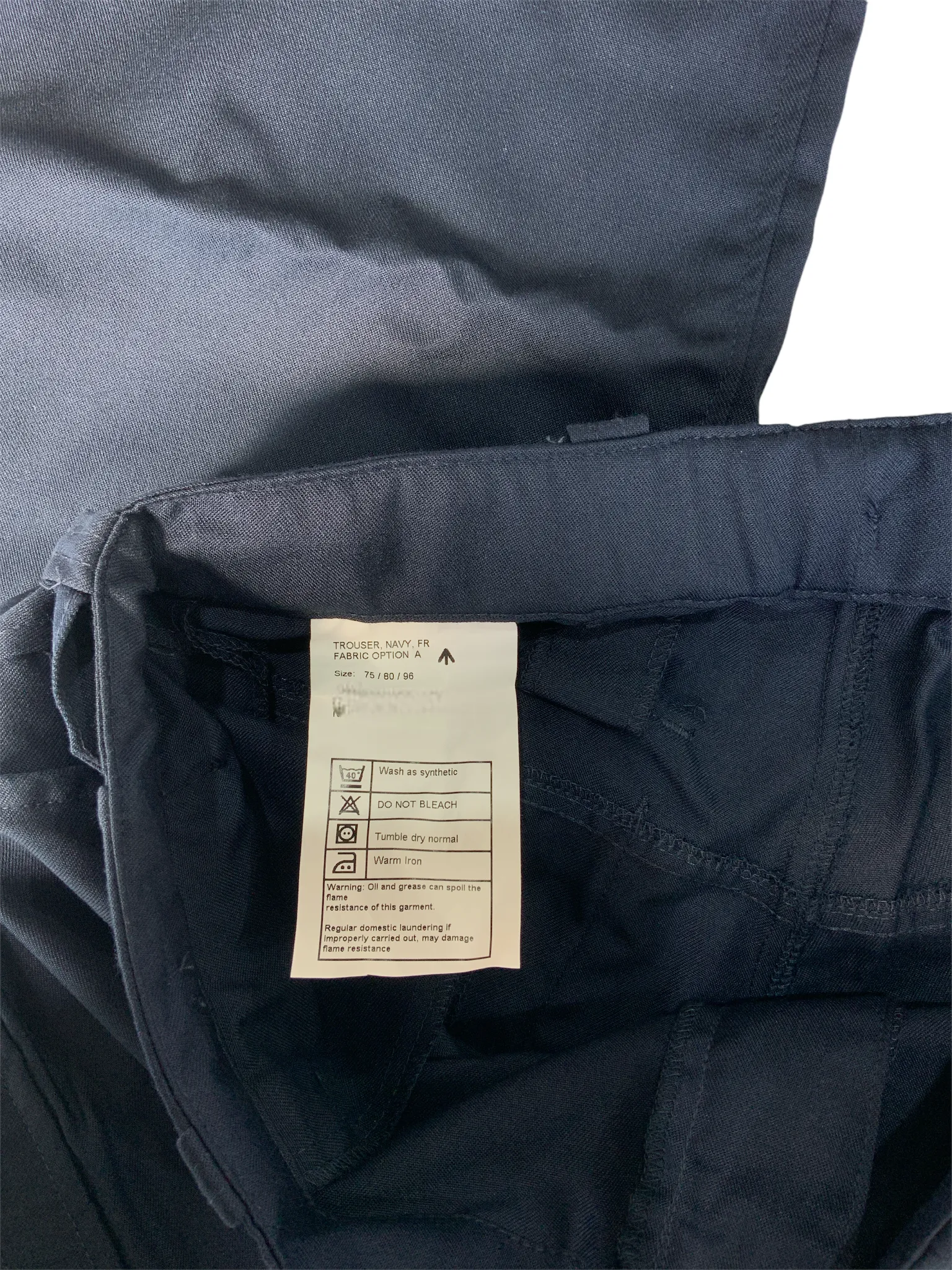 New Genuine Royal Navy Flame Resistant Trousers Combat Lightweight RNTRS01N
