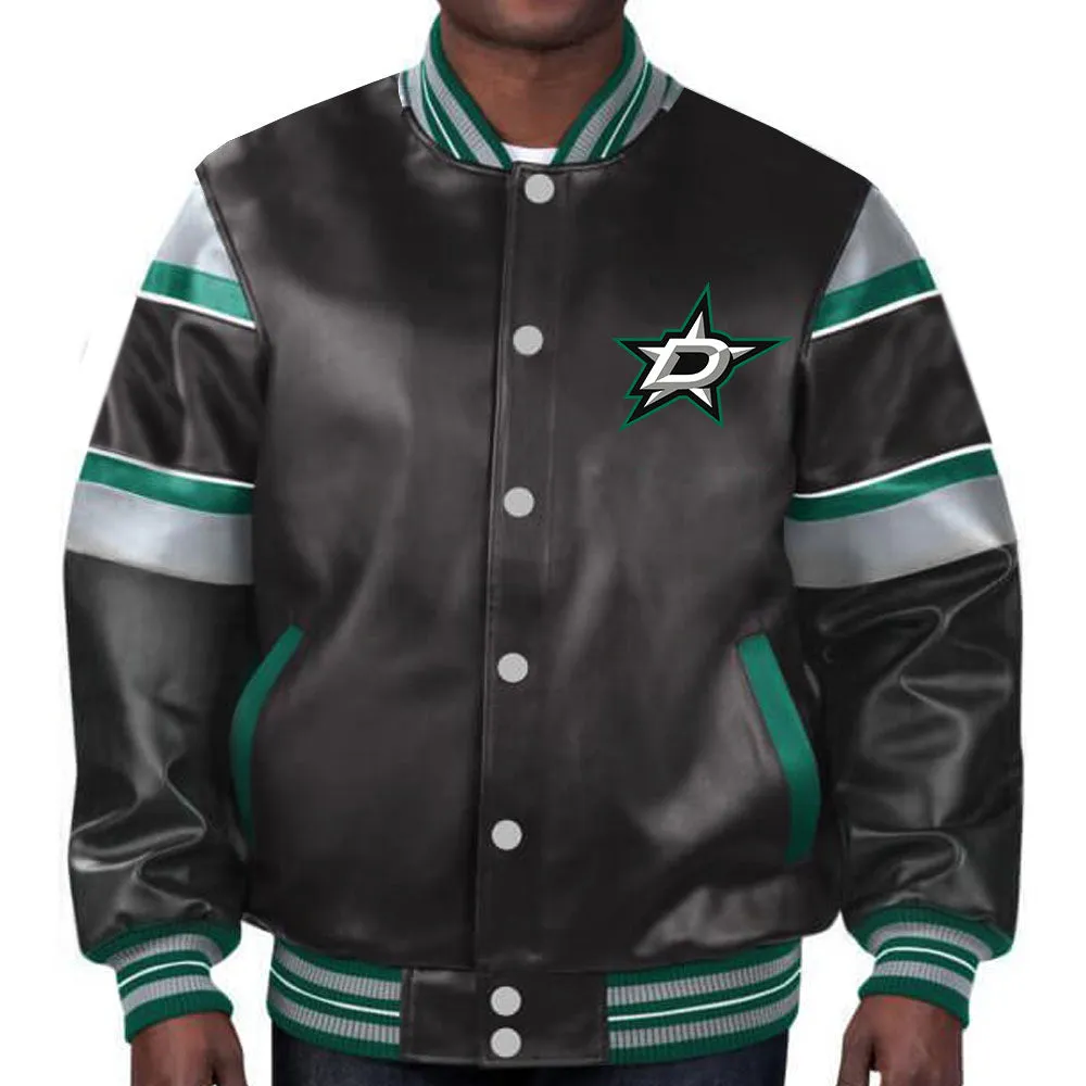 NHL Dallas Star Leather Jacket by TJS