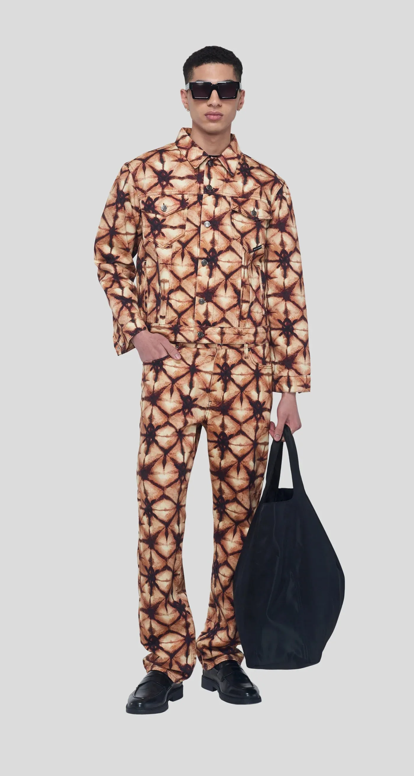 Picin Pants Orange Brown