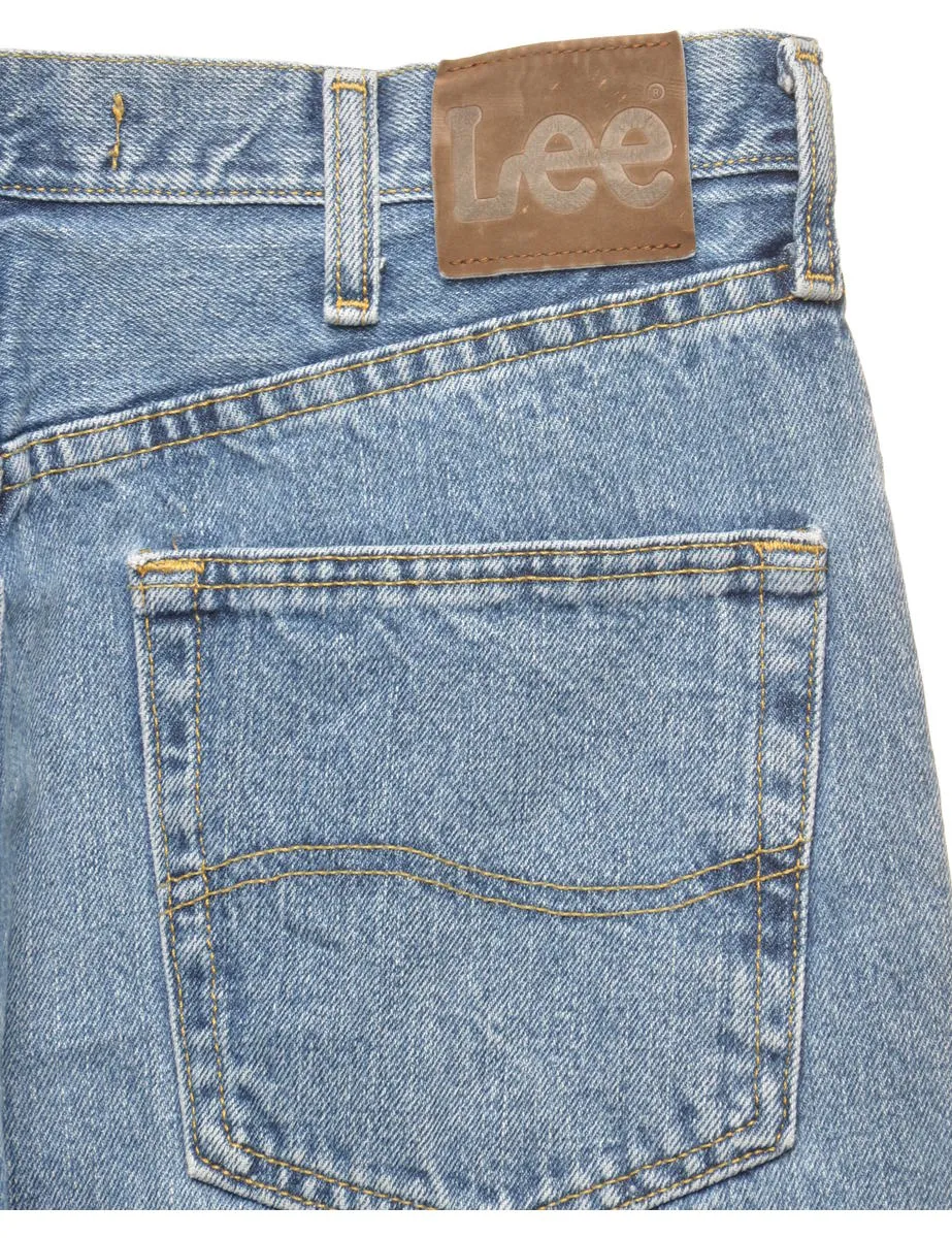 Relaxed Fit Light Wash Lee Jeans - W32 L29