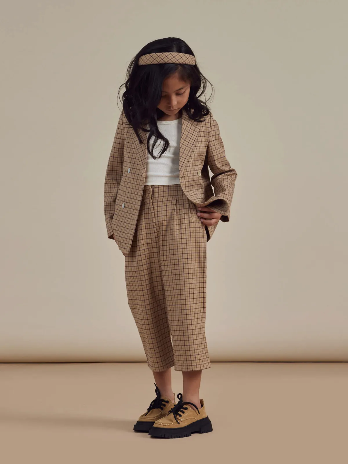 Rylee & Cru Brooklyn Trouser, Autumn Plaid