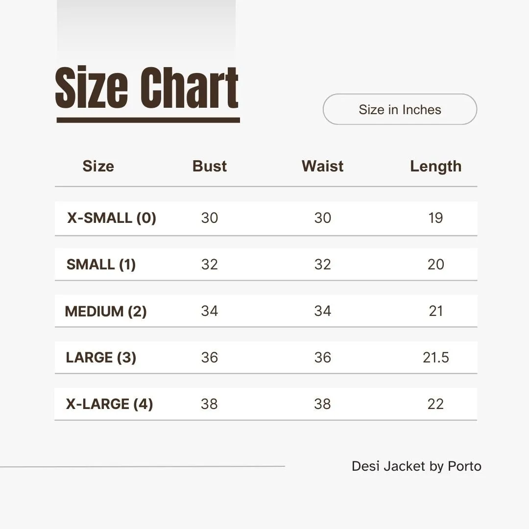 SALE! Desi Jacket in Admiral by Porto