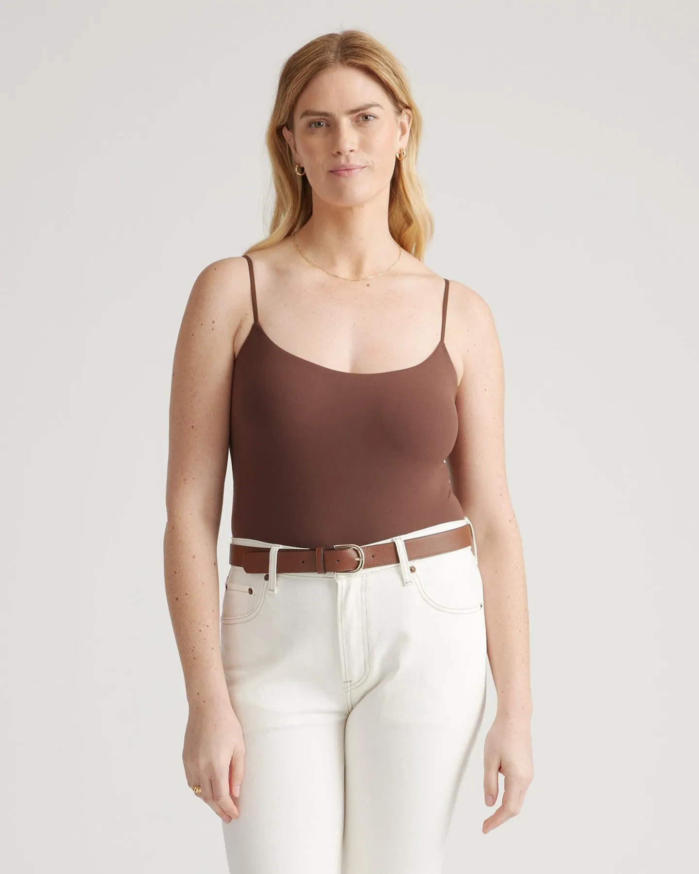 Second Skin Scoop Neck Cami Bodysuit