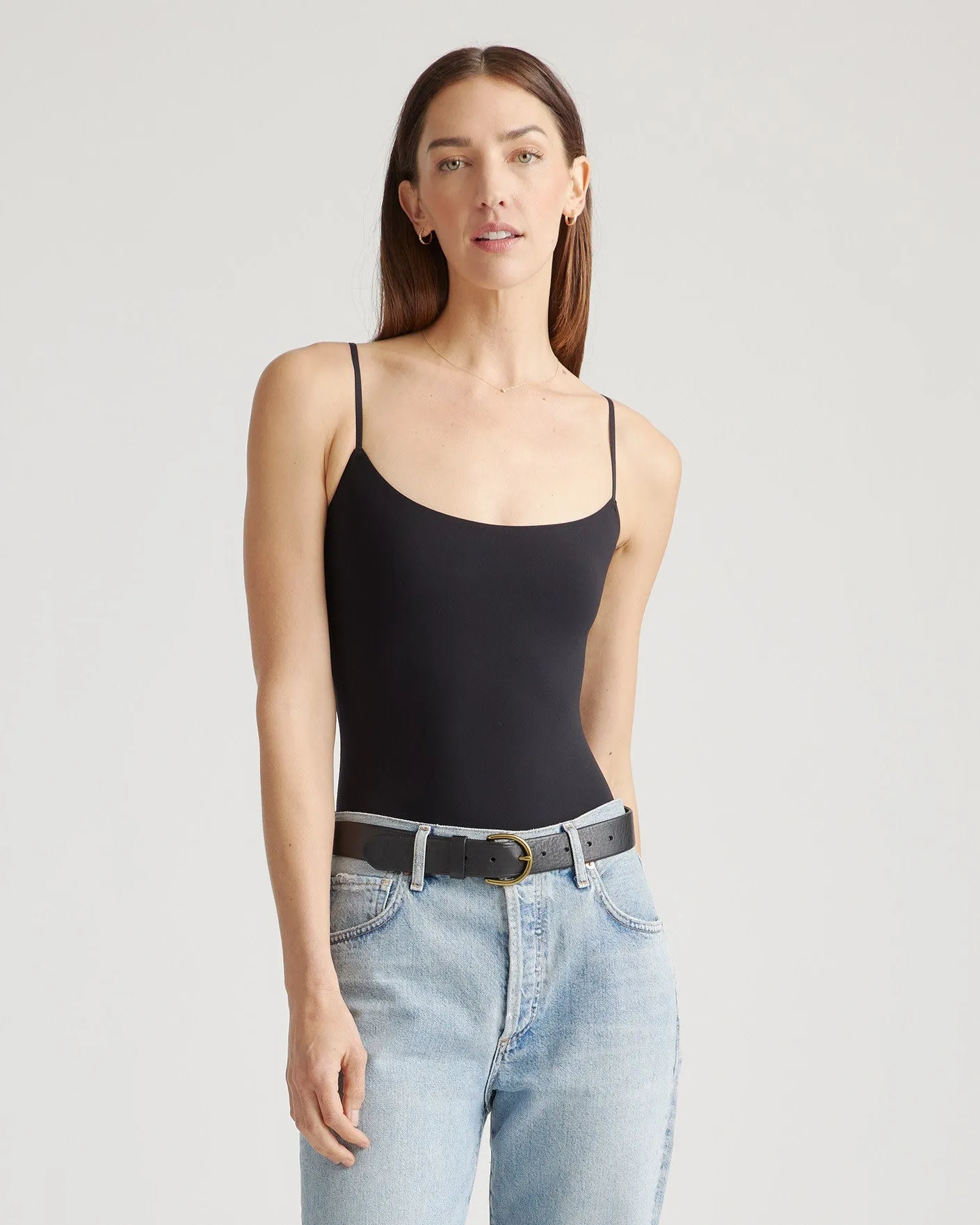 Second Skin Scoop Neck Cami Bodysuit