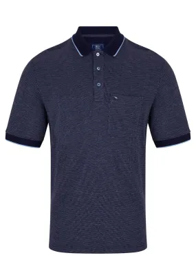 Short Sleeve Polo Shirt - Navy