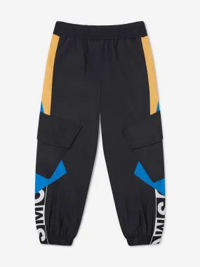 Stella McCartney Boys Cargo Trousers in Black