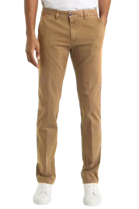 Stretch Comfort Flat Front Pant, British Tan