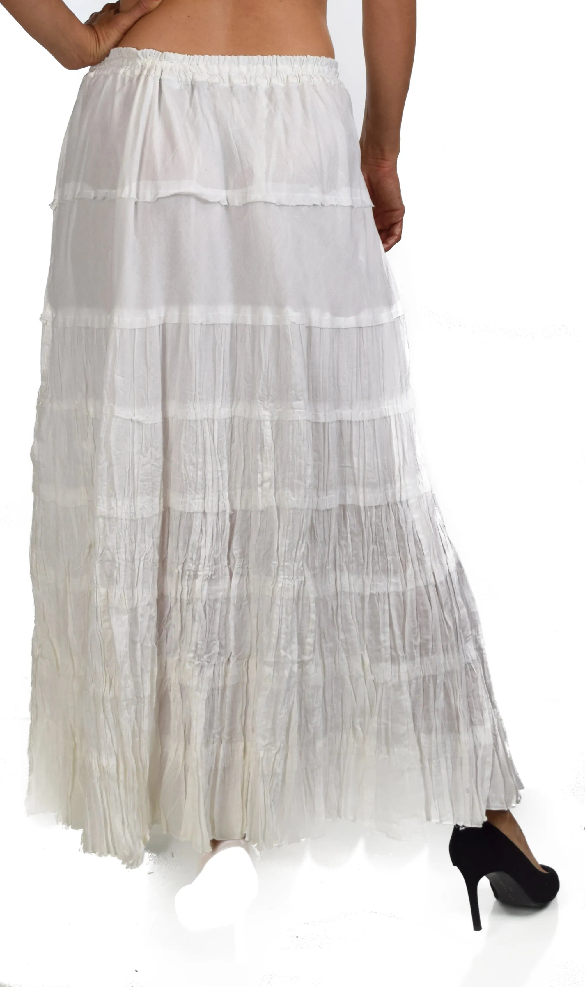 Tiered Ombre Skirt, hande dye skirt, Cotton Skirt, 8 tiered Skirt,Broomstick Skirt,Designer Skirt, Long Plus size Skirt, Tie dye skirt