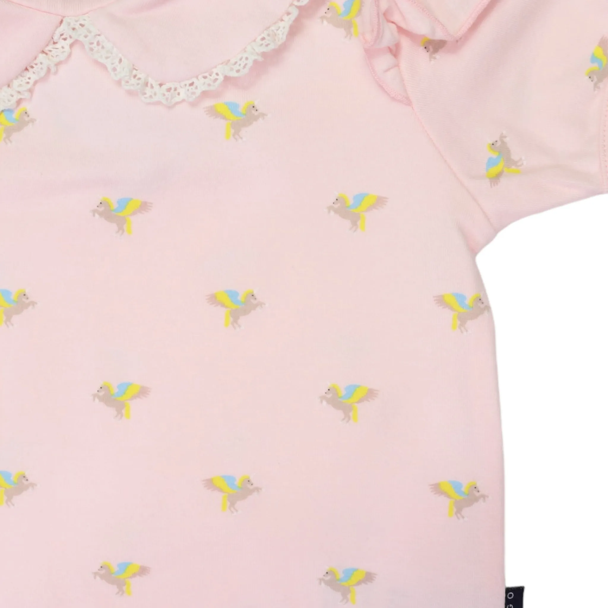 Unicorn Frill Bodysuit Light Pink