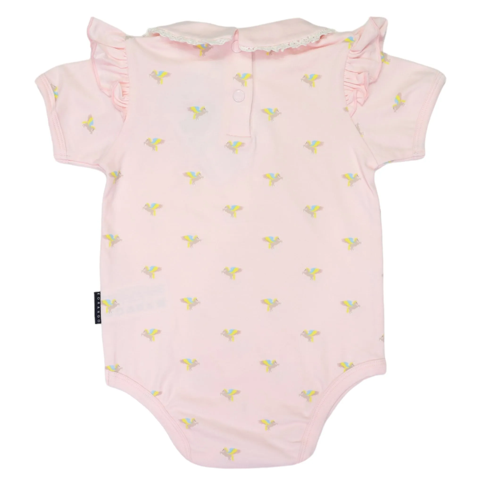 Unicorn Frill Bodysuit Light Pink