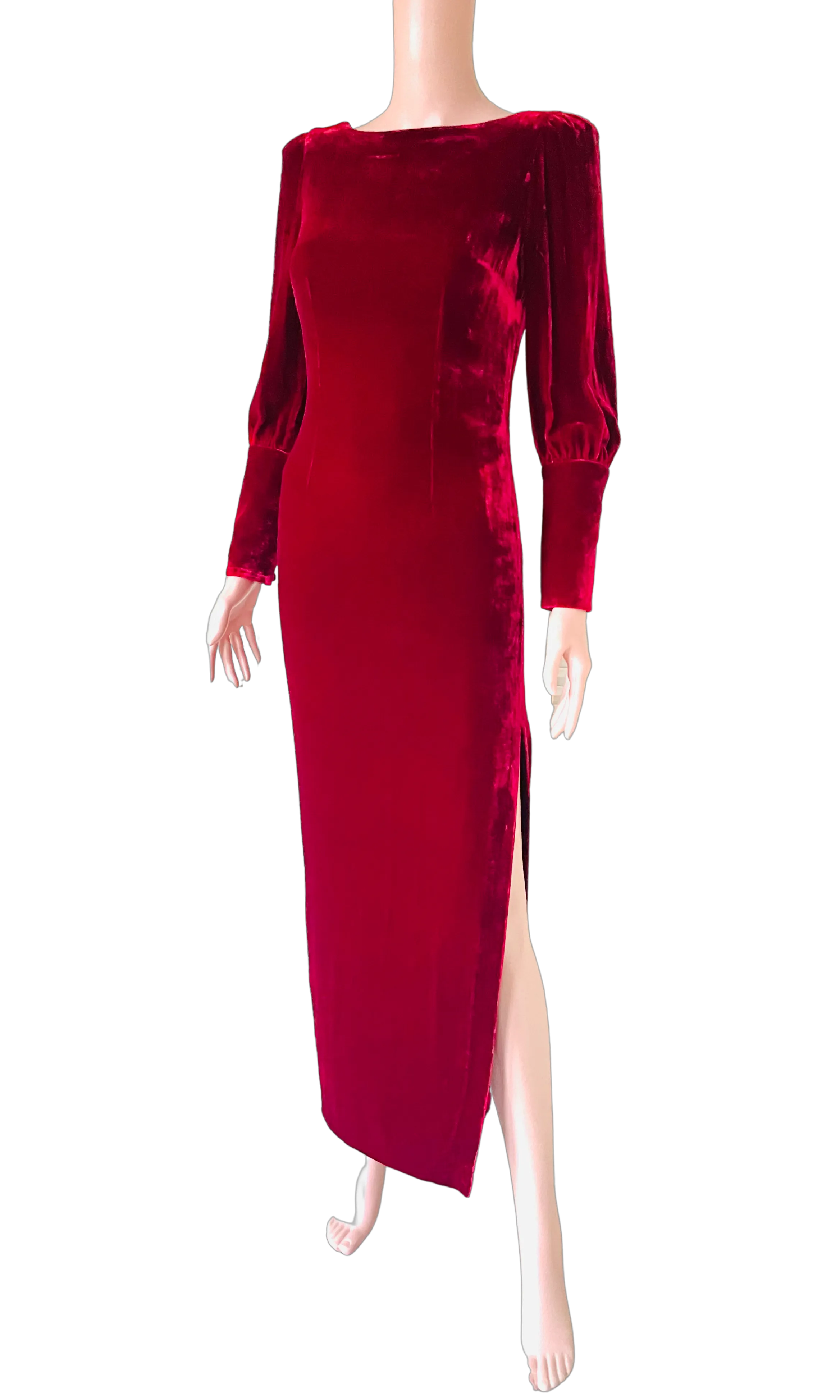 Vintage Biba Velvet Maxi Dress