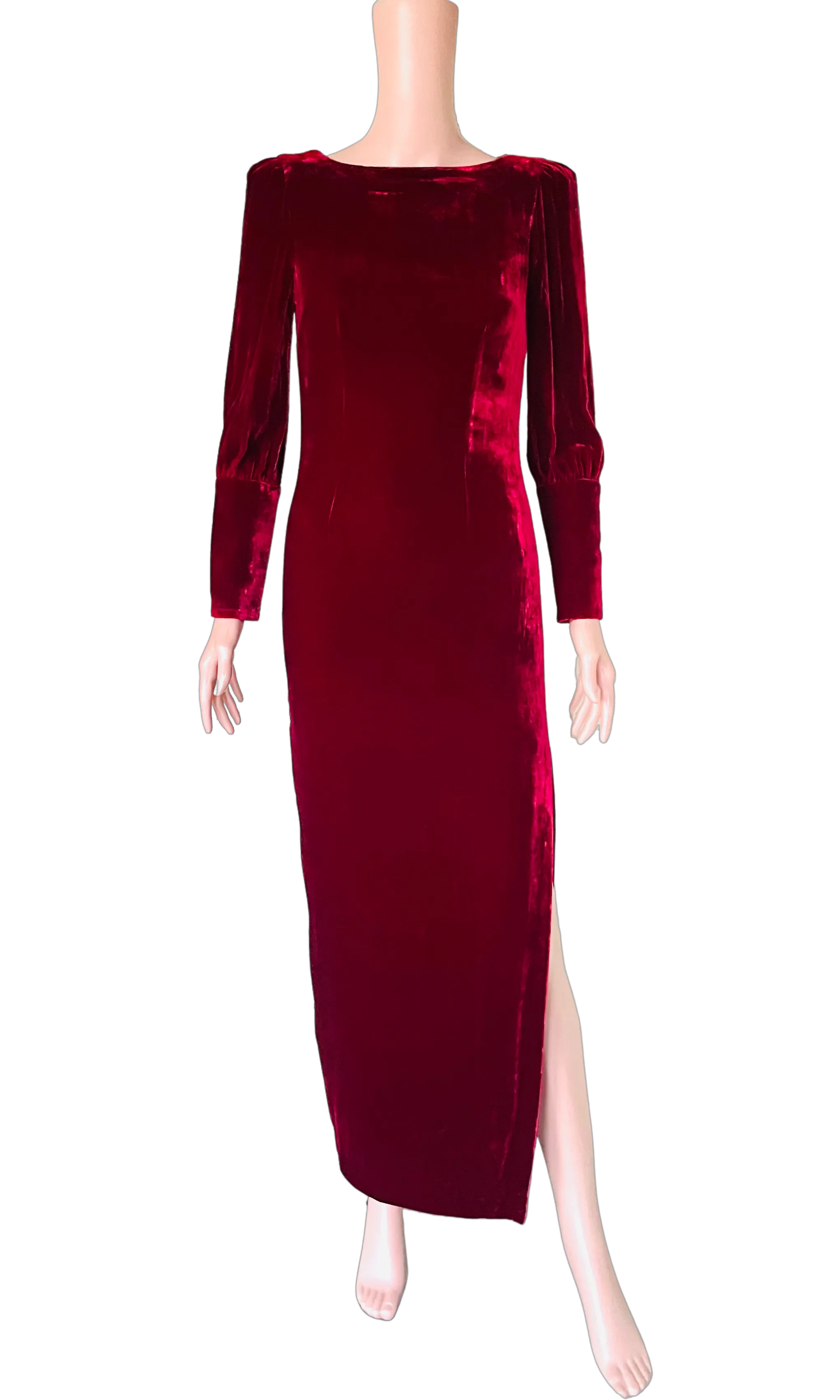 Vintage Biba Velvet Maxi Dress