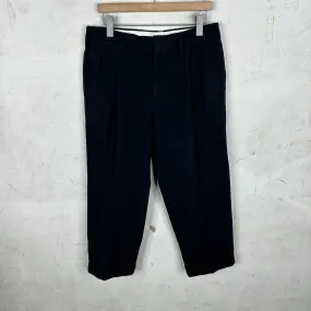 Visvim Navy Wool Mix Trousers