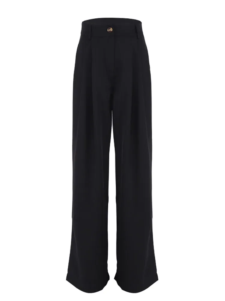 Women Spring Wide Leg Pants