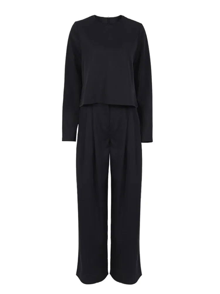 Women Spring Wide Leg Pants