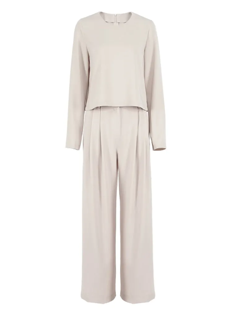 Women Spring Wide Leg Pants