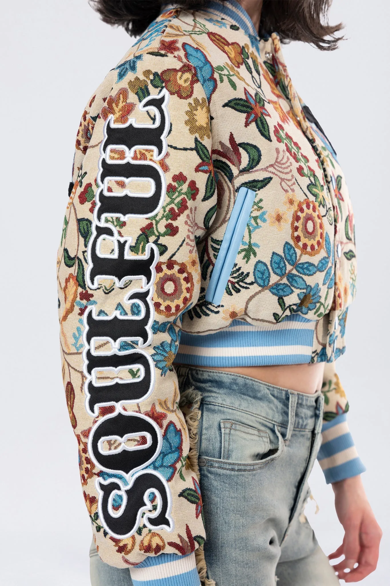Women's Smoke Rise Tapestry Cropped Jacket Botanic