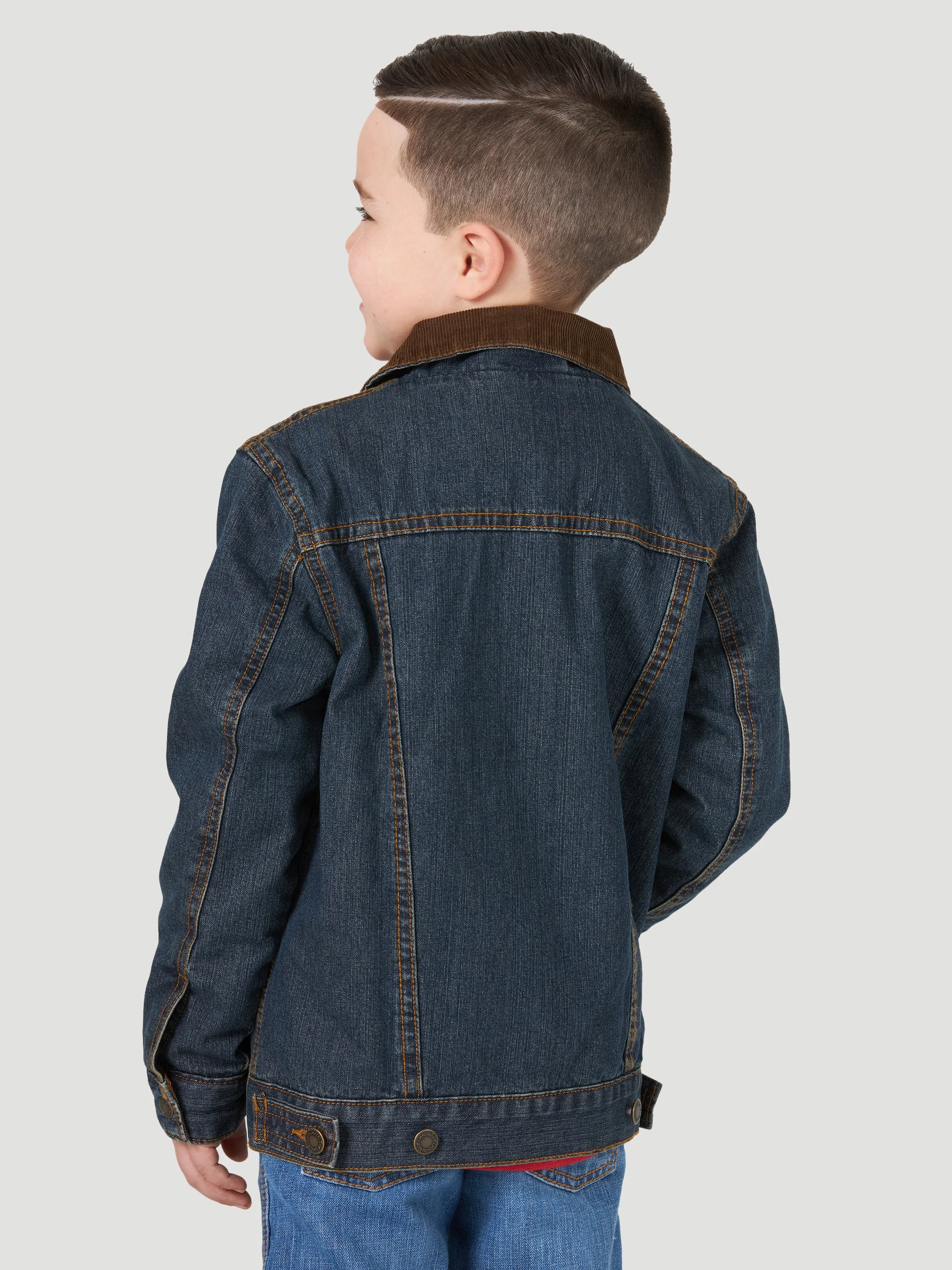 Wrangler Boys Blanket Lined Denim Jacket