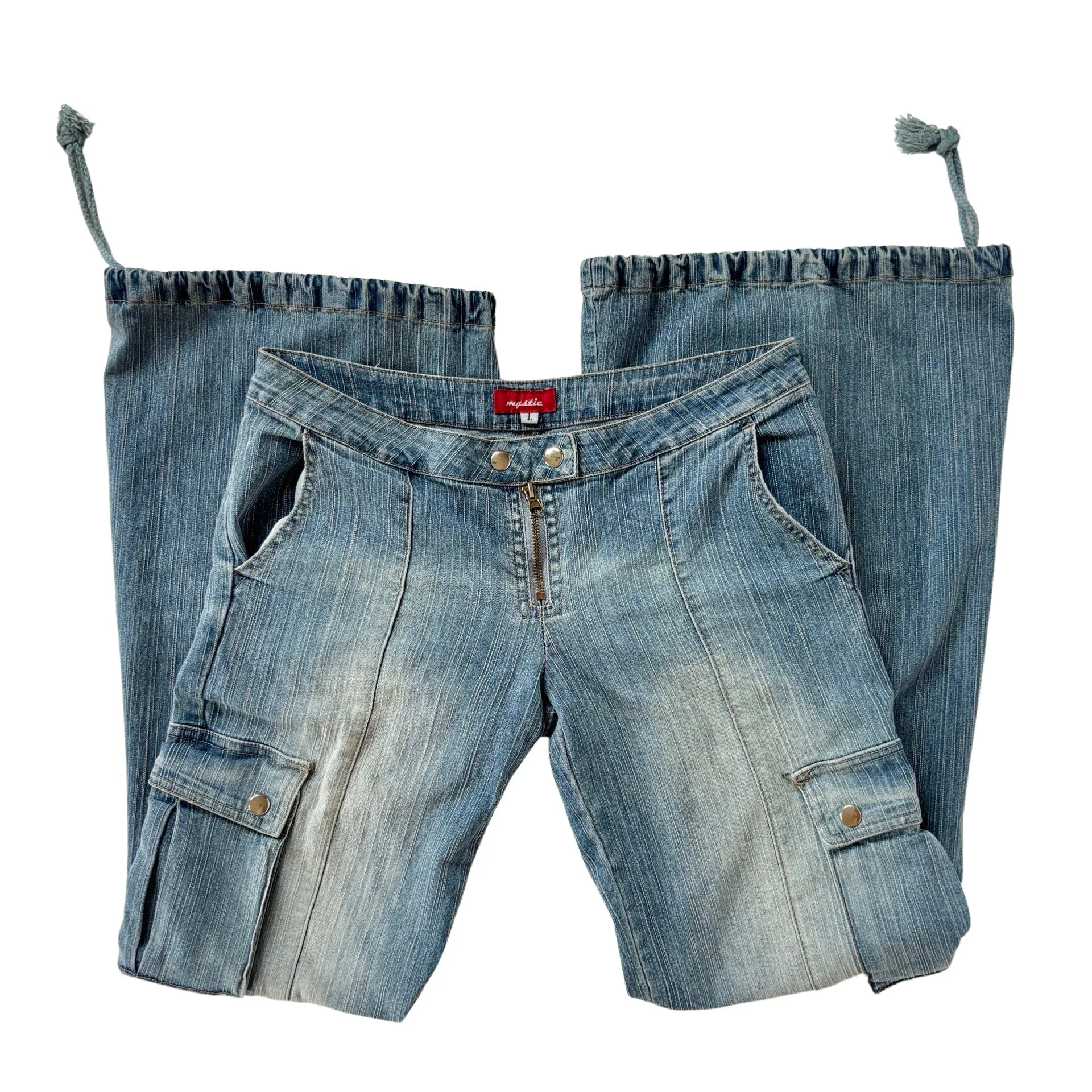 Y2K Mystic Cargo Jeans (M)